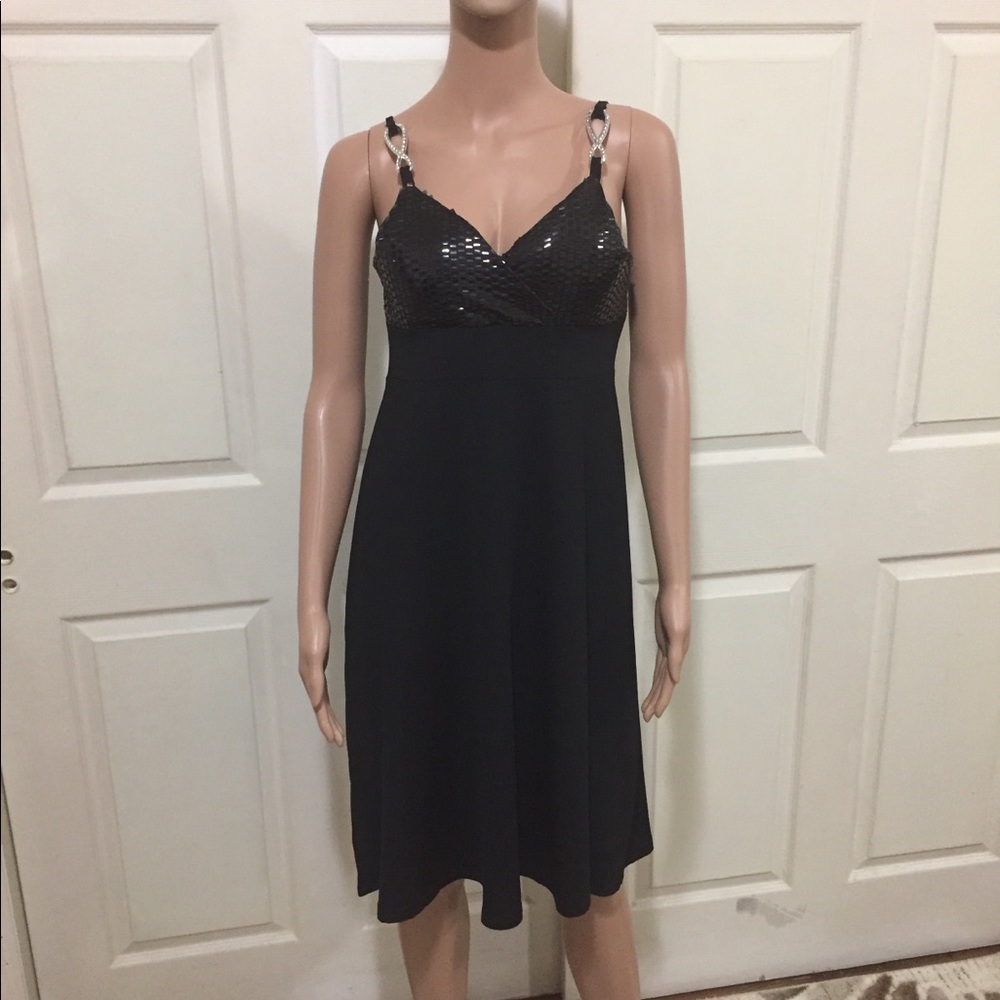 Black party dress